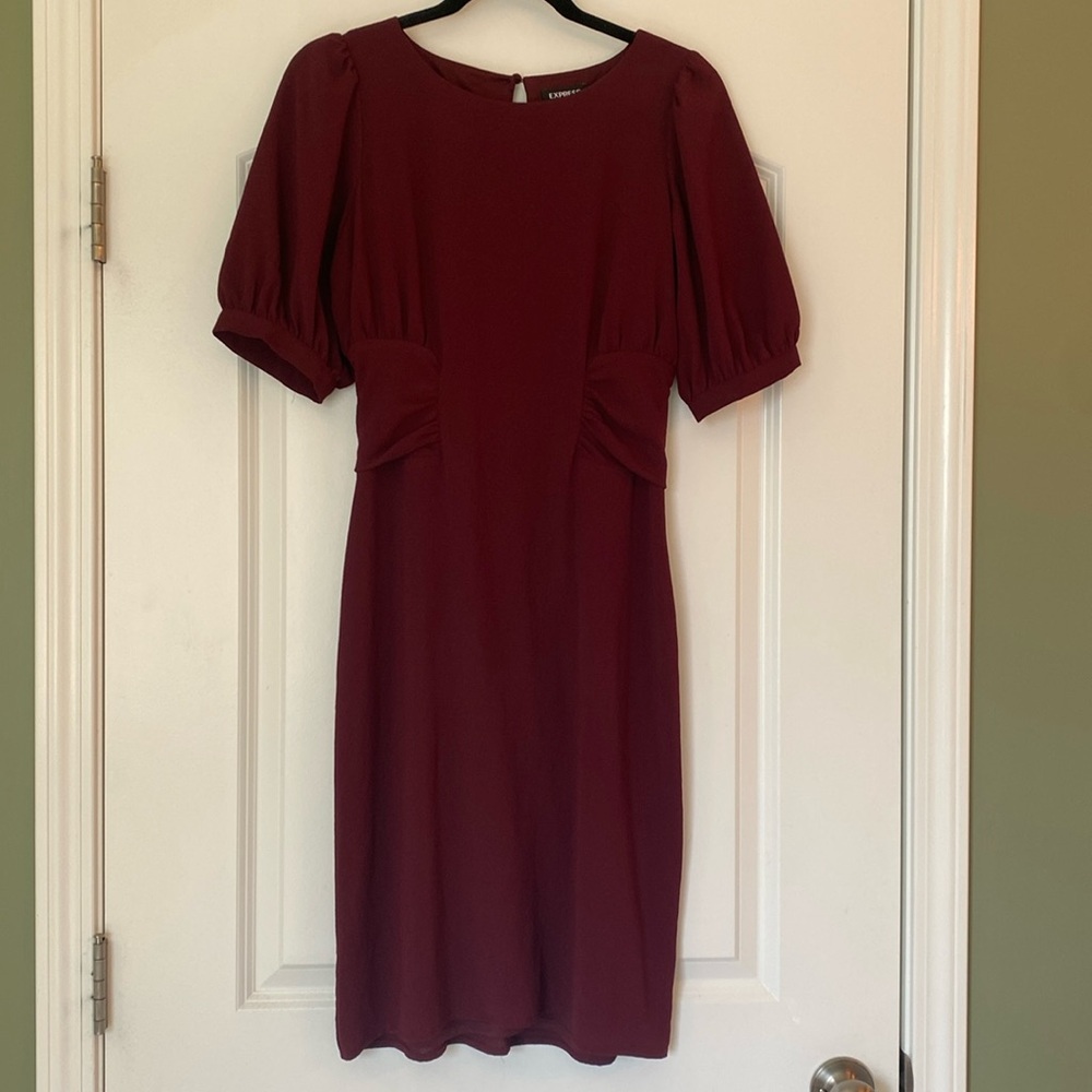 Perfect burgundy dress